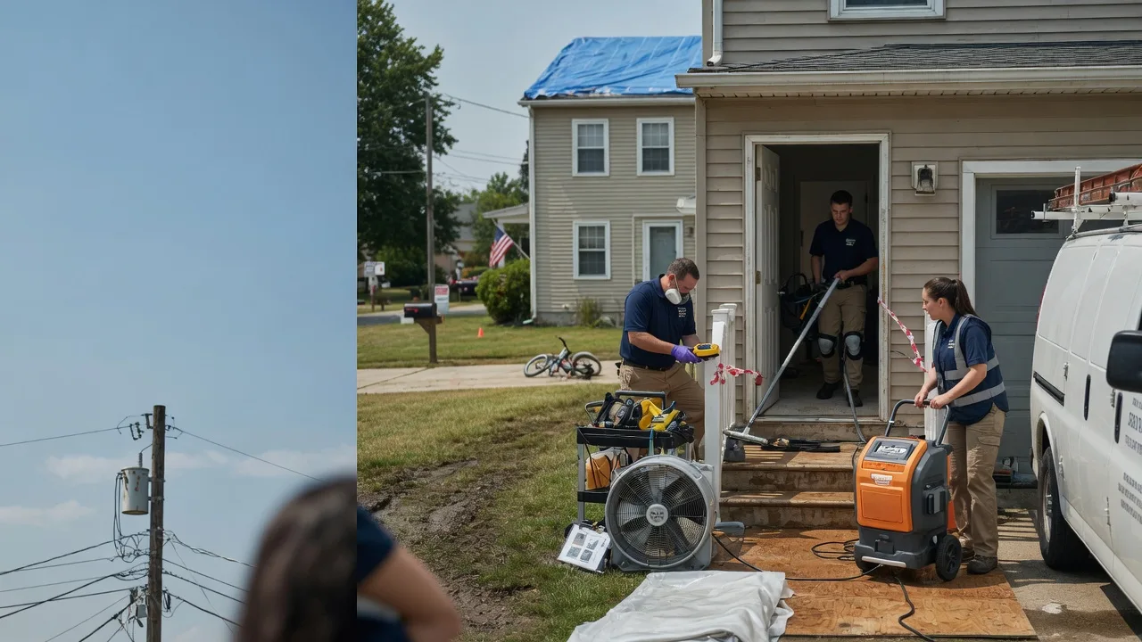 Water Damage Repair in Hiwasse, AR near me